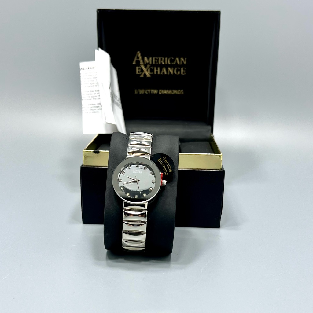 American Exchange Ladies Diamond Quartz Watch
